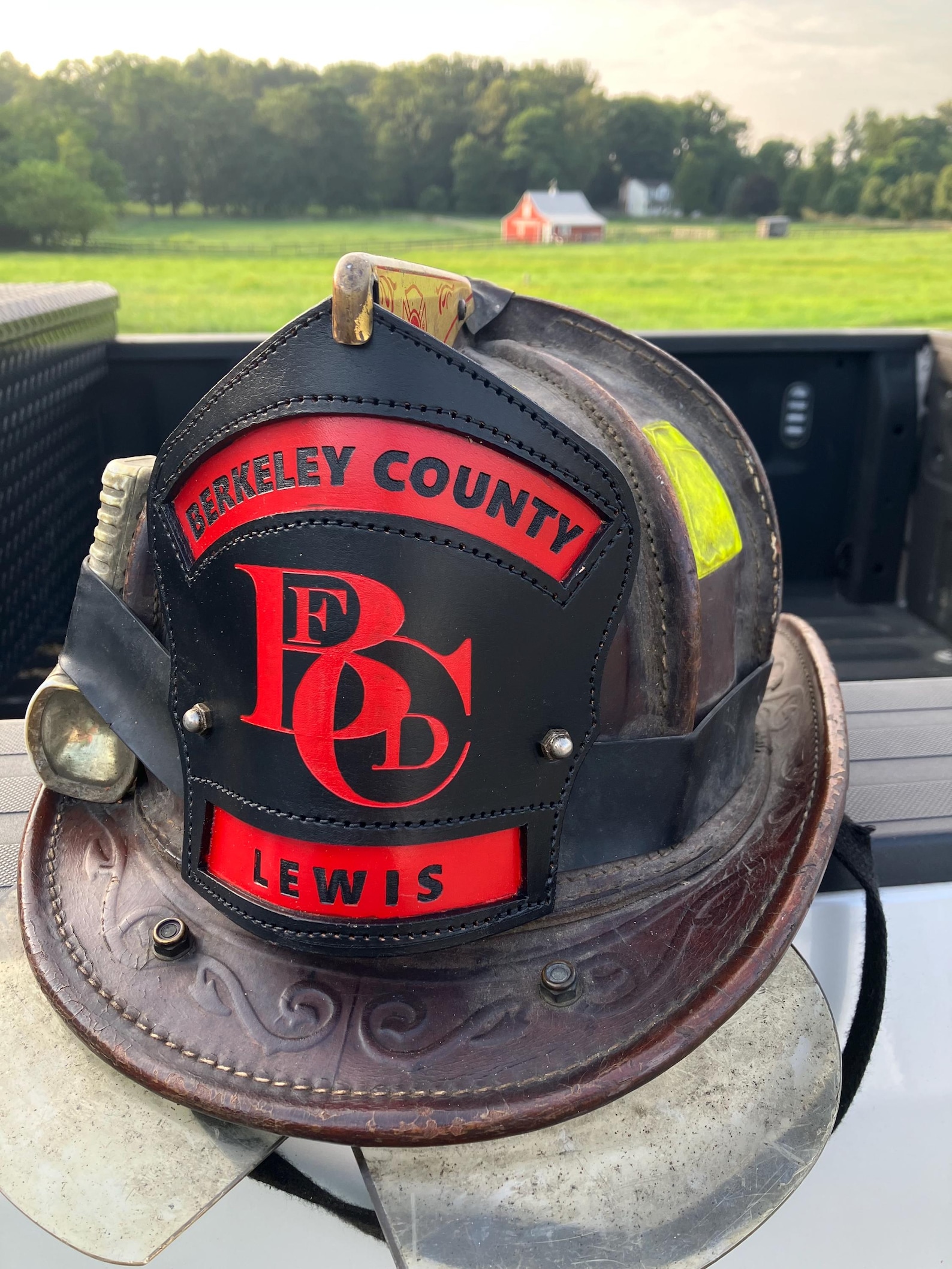 Custom Fire Helmet Shield - Etsy