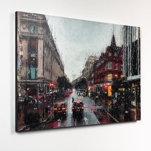 Original Painting Print Oxford street James Condon image 5