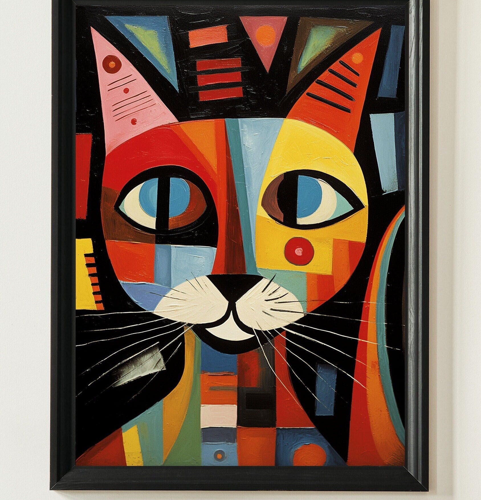 ピカソの猫の絵 - Etsy 日本
