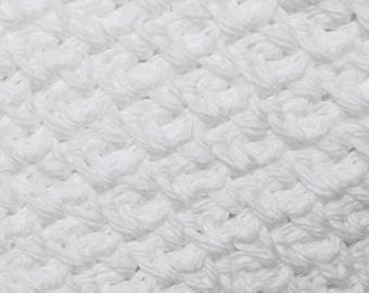 Easy Crochet Dishcloth Pattern 3 Sizes Woven Look DIY Beginner Kitchen Wipe / Washcloth PDF Digital Instant Download by Stitcherydoo