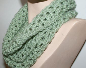 Easy Crochet Scarf Pattern Cowl or Long Scarf Pattern UK Conversion 3 Sizes Airy Woven Look GUIDE using your favorite size crochet hook