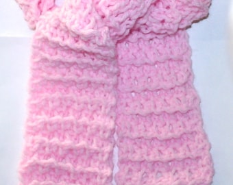 Child Baby Crochet Scarf Pattern 3 Sizes Boy Girl Baby Toddler Use your favorite size hook ~ Simple Guide included by Stitcherydoo