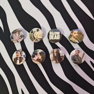 Walking Dead Buttons