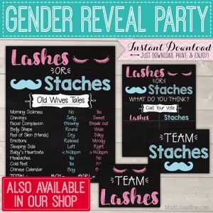 Bowties or Bows Gender Reveal Silly String Label Printable - Etsy