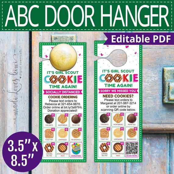 2022 Abc Girl Scout Door Hanger For VISTAPRINT Printable Cookie Order 2022-abc-girl-scout-door-hanger-for-vistaprint-printable-cookie-order