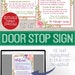 Weak Immune System Poster for Door, Welcome Sign Printable ...