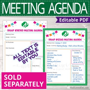 Printable Girl Scout Make New Friends Coloring Page for Troop, Leader ...