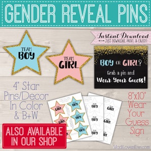 Bowties or Bows Gender Reveal Silly String Label Printable - Etsy