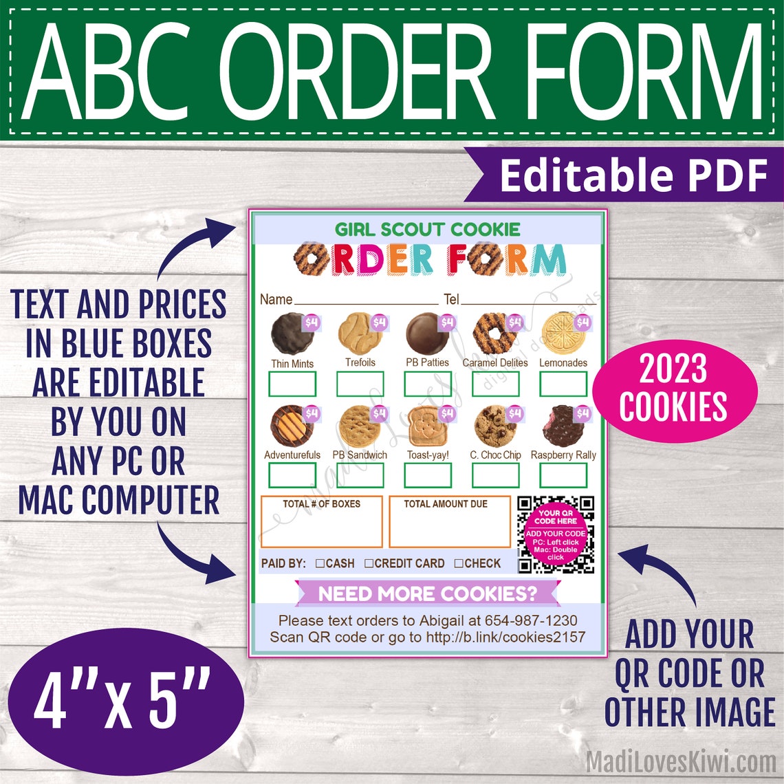 2023 ABC Girl Scout Cookie Order Form Printable Editable Sale Etsy 2023-abc-girl-scout-cookie-order-form-printable-editable-sale-etsy
