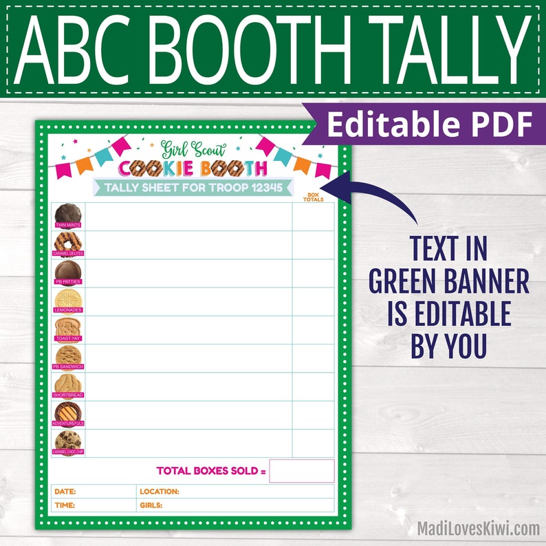 2023-abc-bakers-girl-scout-cookie-booth-tally-sheet-printable-etsy
