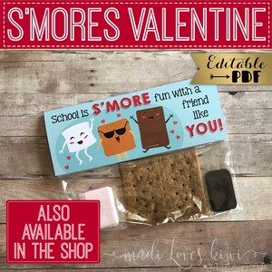 Imprimable Firetruck Valentines Day Card, Editable Fire Truck Oreo Valentine's Note for Kid Instant Download, Non Candy Gift Favor Treat Idea image 8