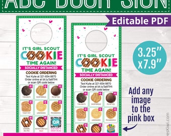 2023 ABC Bakers Girl Scout Cookie Booth Tally Sheet Printable - Etsy Israel