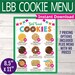 2022 LBB Girl Scout Cookie Menu Instant Download, 8.5x11 Printable Price List, Event Marketing Flyer, Sign Chart Troop Seller Booth Tool DIY