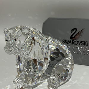 Swarovski Crystal Grizzly Bears - Etsy