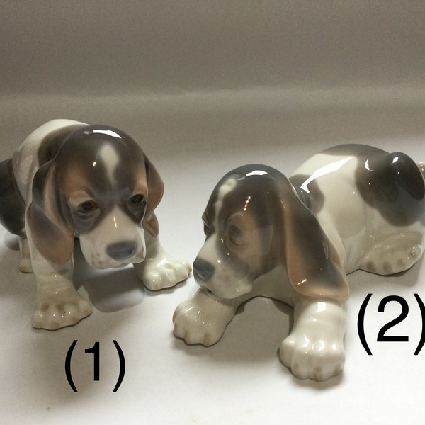 Lladro porcelain PUPPIES (SOLD SEPARATELY)