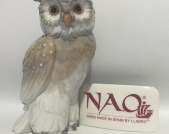 NAO by Lladro Porzellan Eule Figur