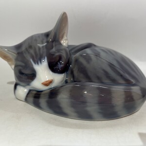ロイヤルコペンハーゲン Sleeping Kittens 1999 Royal Copenhagen Elegant Sleeping kittens Cat Porcelain