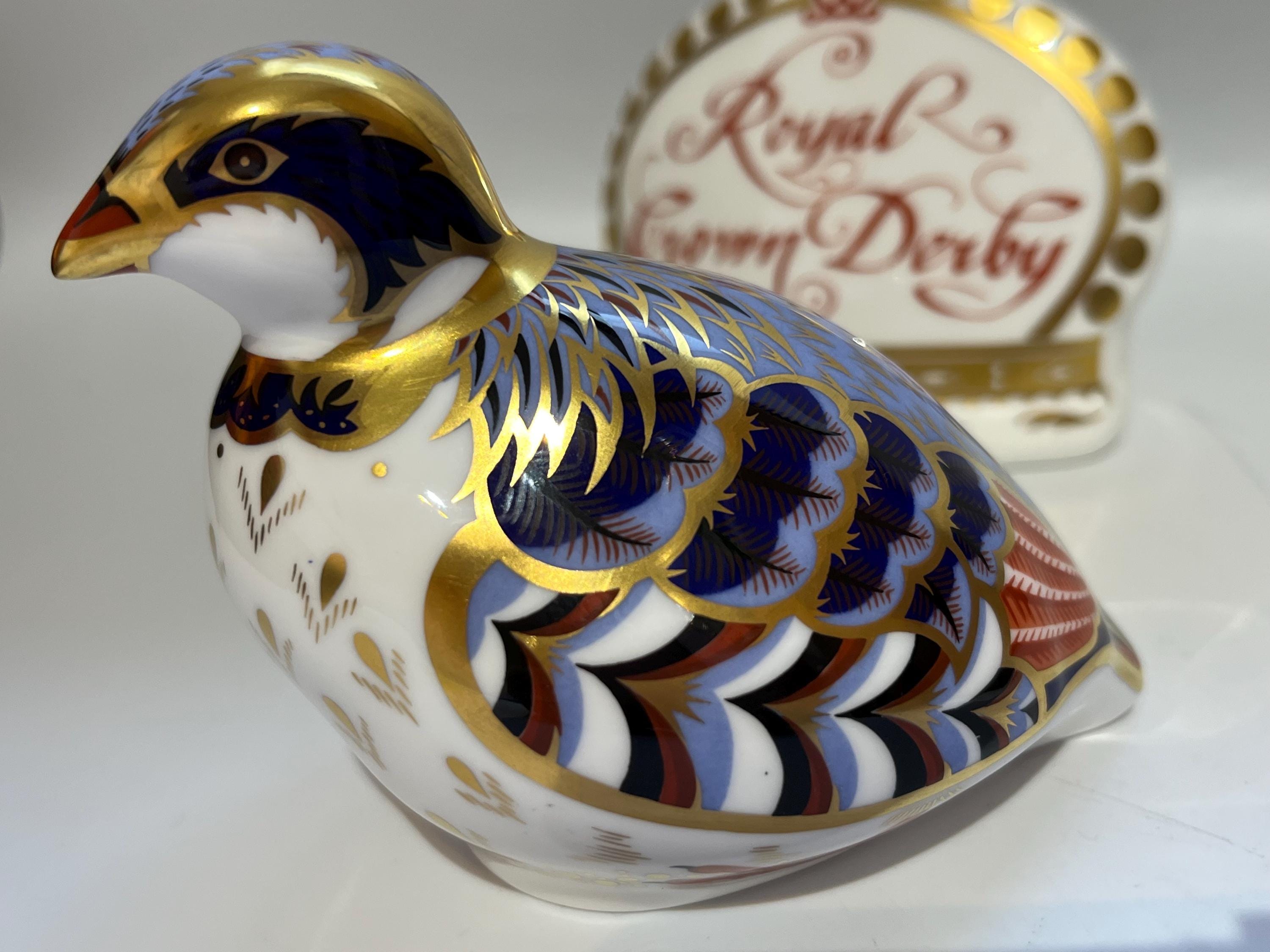 Royal crown derby cat - Etsy 日本