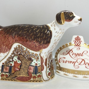 Royal Crown Derby FOXHOUND Paperweight