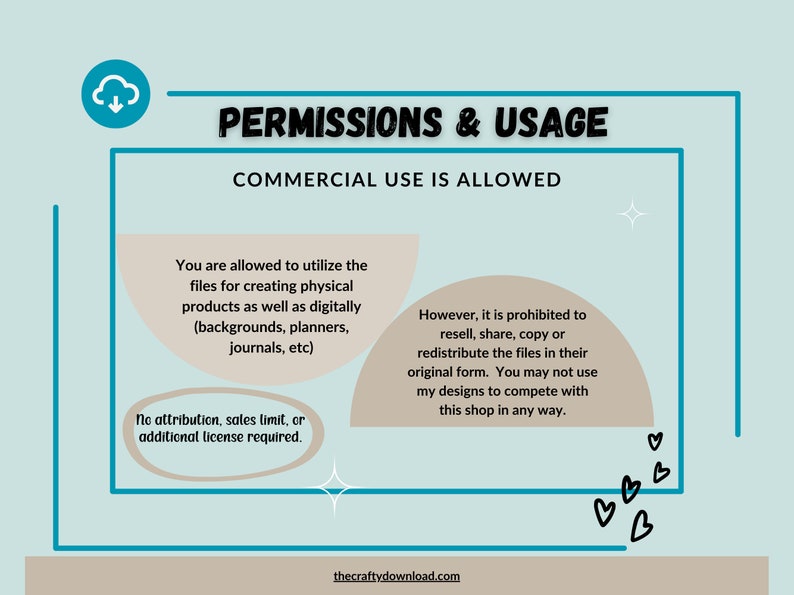 Commercial use is allowed.