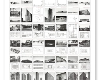 Mies van Der Rohe - Studies and Executed Buildings