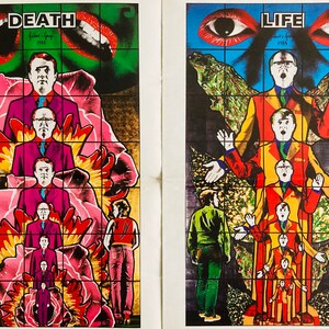 Gilbert & e サイン入りアート作品 GILBERT and GEORGE - EXHIBITION 1997-98 - Musee D'artmoderne De La