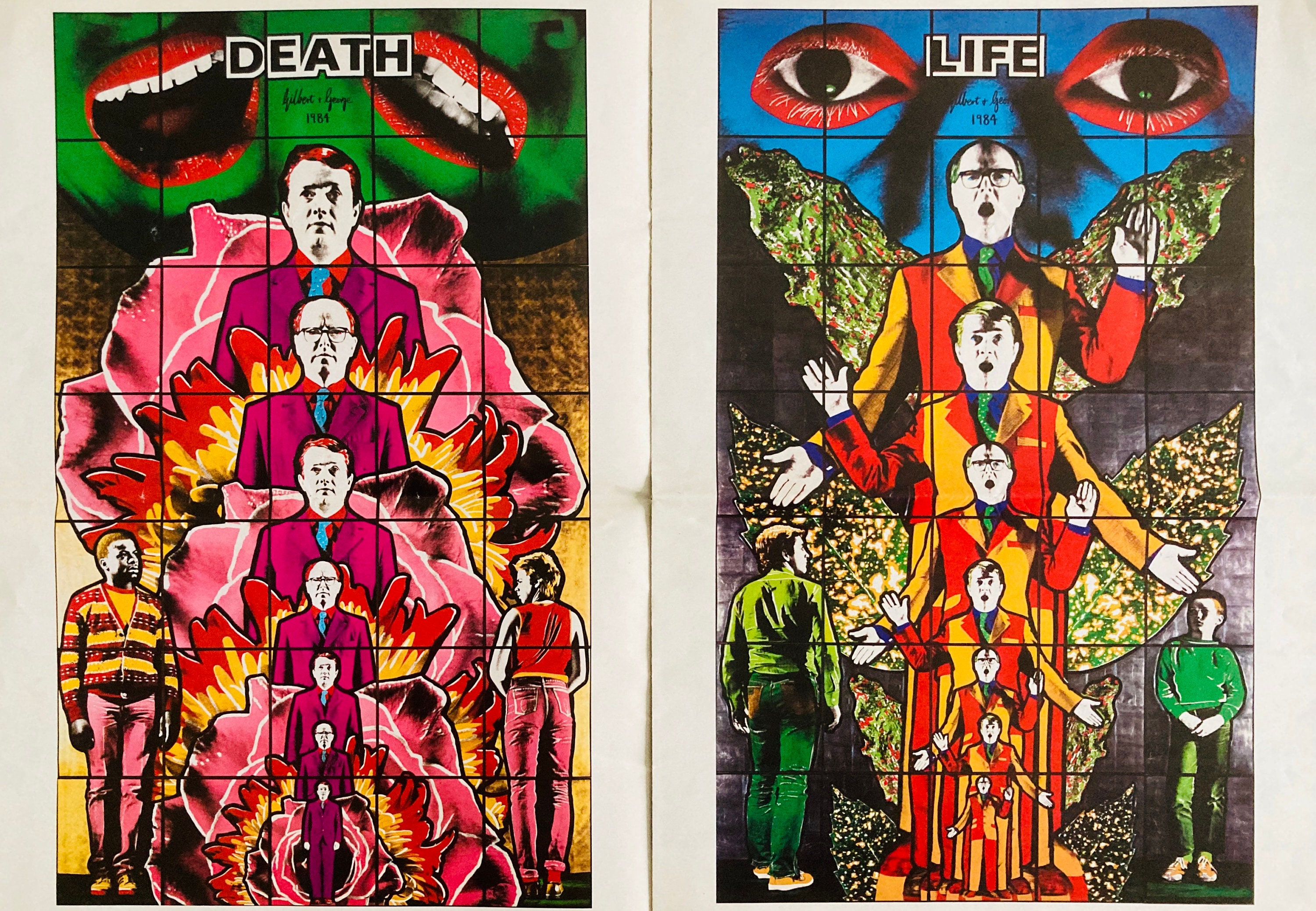 GILBERT and GEORGE - EXHIBITION 1997-98 - Musee D'artmoderne De La