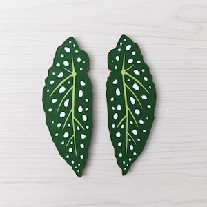 IKEA Fabrikor Key Cover Handles, Begonia Leaf Cabinet Key Covers, Decorative Lock Covers, 3D Printed Leaf Handles