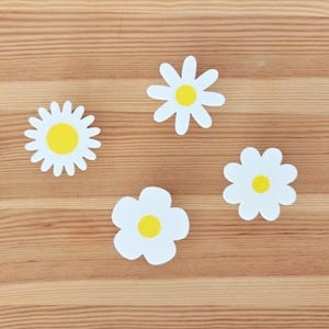 Daisy Knobs for Drawer or Door, Flower Handle, Cabinet Pull, Door knob, Floral Design, 3d print