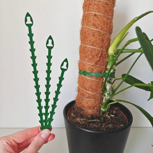 Plant Gardening Tie, 3 pcs, Reusable Plant Cable Tie, Extendable, Adjustable Extension, 3d print