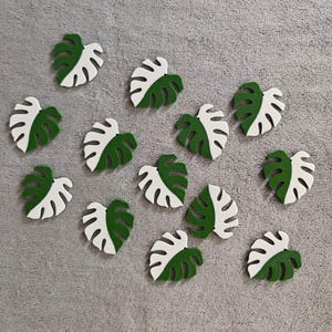 Bulk monstera-bedels, bladhangers voor oorbellen, doe-het-zelf, bloemensieraden, plakboeken, kaarten, ritstrekkers, geschenken, 3D-geprint