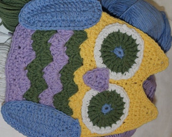 Owl Hot Pad Potholder Crochet Pattern