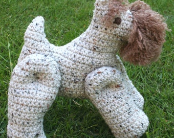 Little Schnauzer Jointed Toy Dog Crochet Pattern