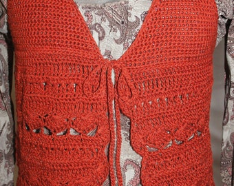 Baby Doll Halter Vest Top Crochet Pattern