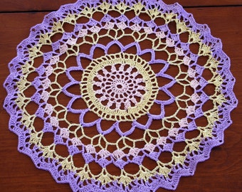 Joy of Spring Lace Doily Crochet Pattern