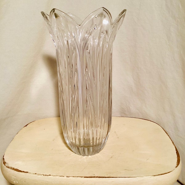 Vintage Waterford Marquis Crystal Tulip Petal vase