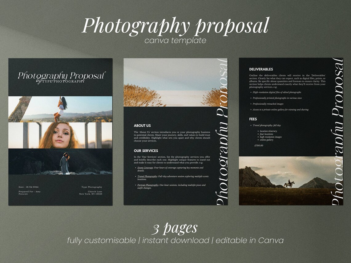 Image 9 for Photography Proposal Template