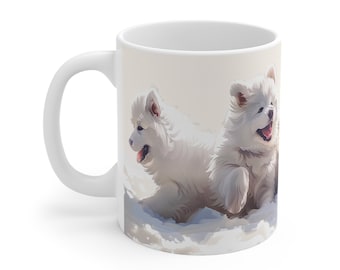 Mug Samoyeds Neige