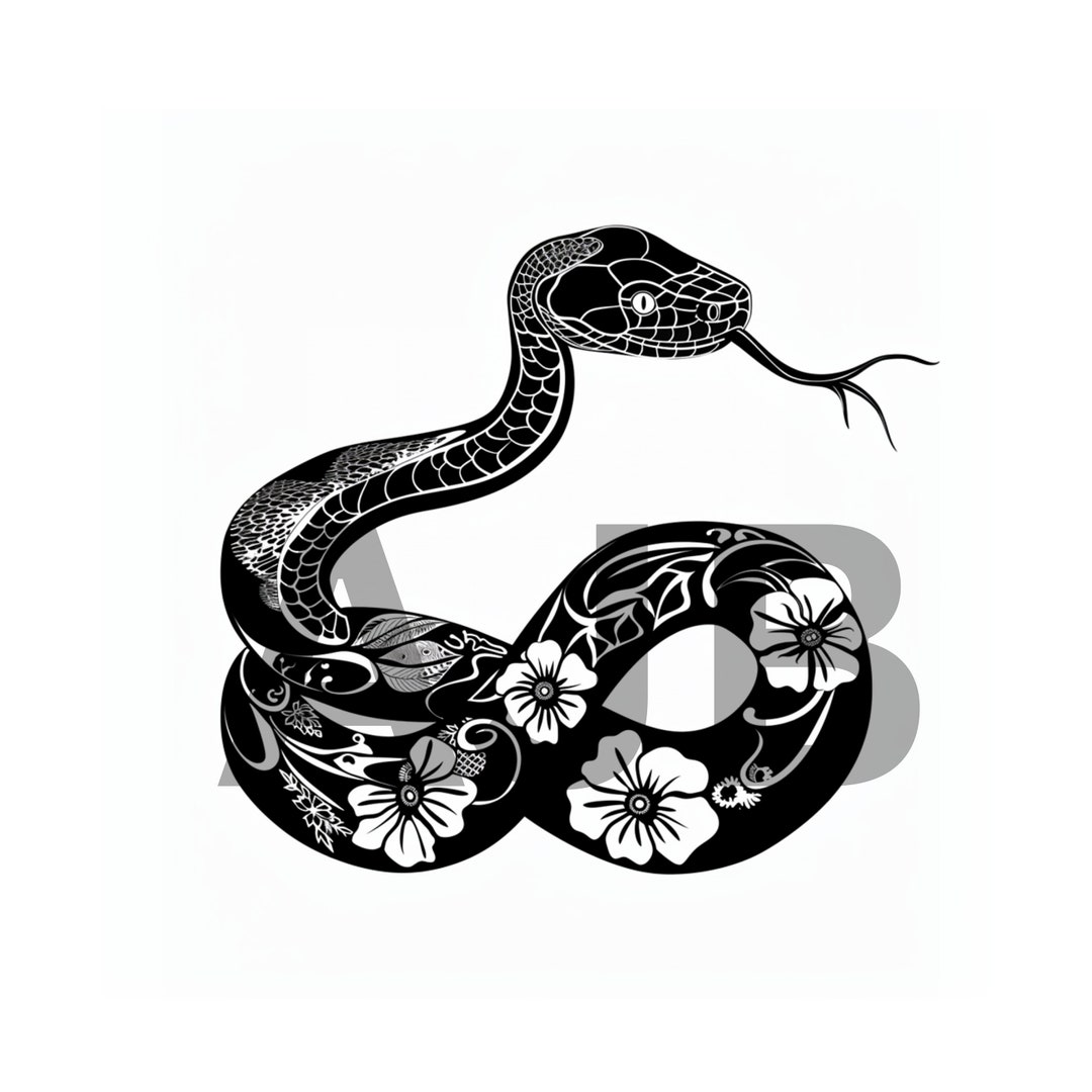 Snake Svg, Snake Png, Snake Dxf, Snake Cricut File, Snake T-shirt ...