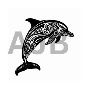 Dolphin svg, Dolphin png, Dolphin dxf, Dolphin Cricut file, Dolphin t-shirt design,Dolphin laser engraving file, Dolphin tumbler design