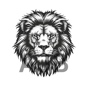 ライオンヘッド svg ファイル、ライオンヘッド png ファイル、ライオンヘッド dxf ファイル、ライオンヘッド dxf、ライオンヘッド Cricut、ライオンヘッド レーザー彫刻、ライオン タンブラー デザイン