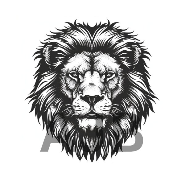 Lion head svg file, Lion head png file, Lion head dxf file, Lionhead dxf, Lionhead Cricut, Lion head laser engraving, Lion tumbler design