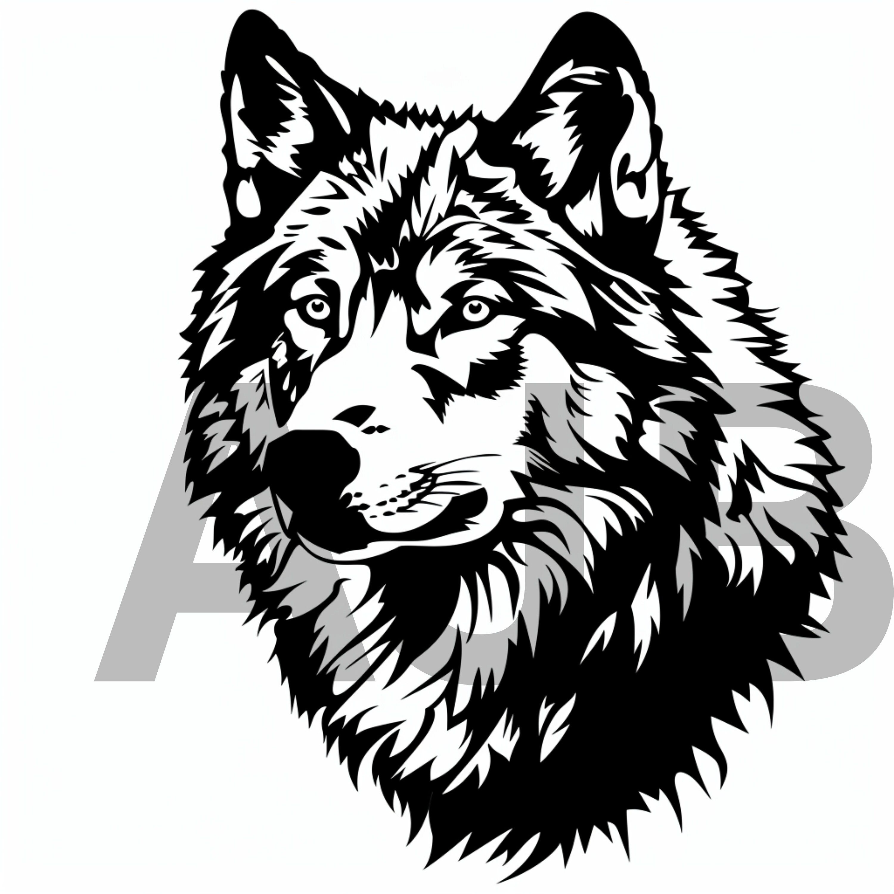 Wolf Svg, Wolf Png, Wolf Dxf, Wolf Cricut File, Wolf T-shirt Design ...