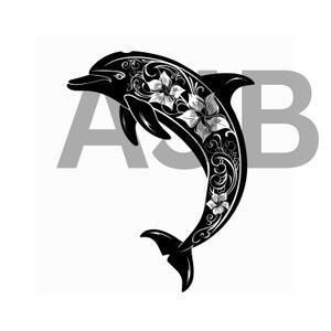 Dolphin svg, Dolphin png, Dolphin dxf, Dolphin Cricut file, Dolphin t-shirt design,Dolphin laser engraving file, Dolphin tumbler design
