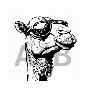 Camel svg file, Camel png, Camel dxf, Camel Cricut file, Camel t-shirt design, Camel tumbler design, Camel sticker design, Camel laser engra