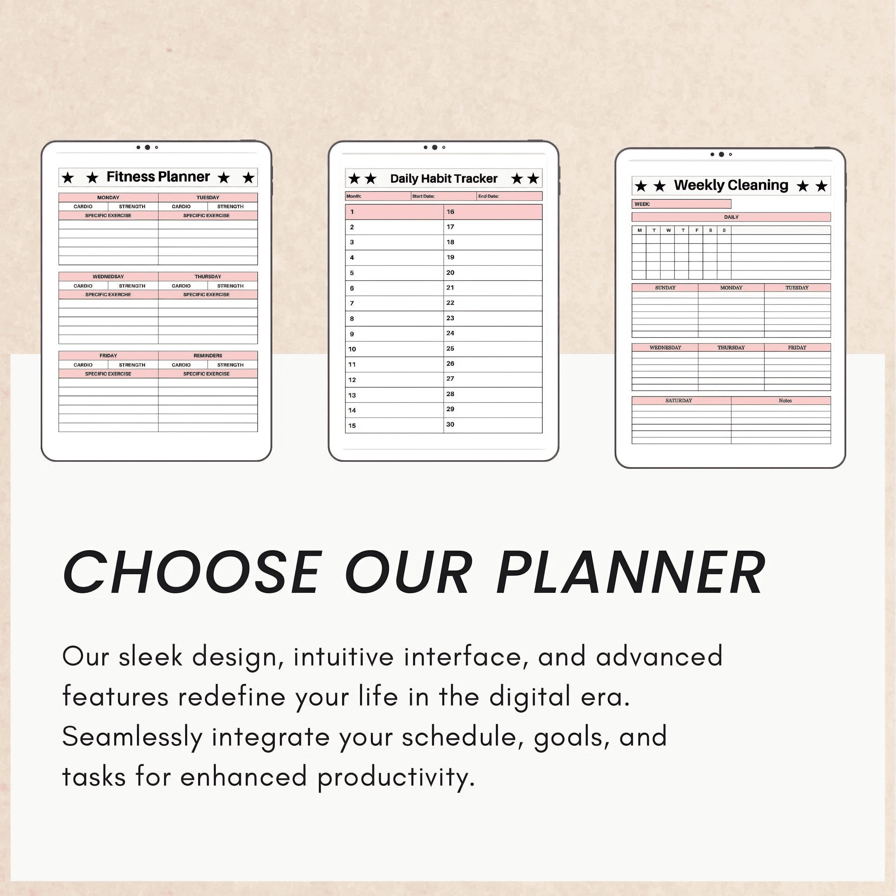 Busy Mom Digital Planner Home Management Printable Ultimate Life ...