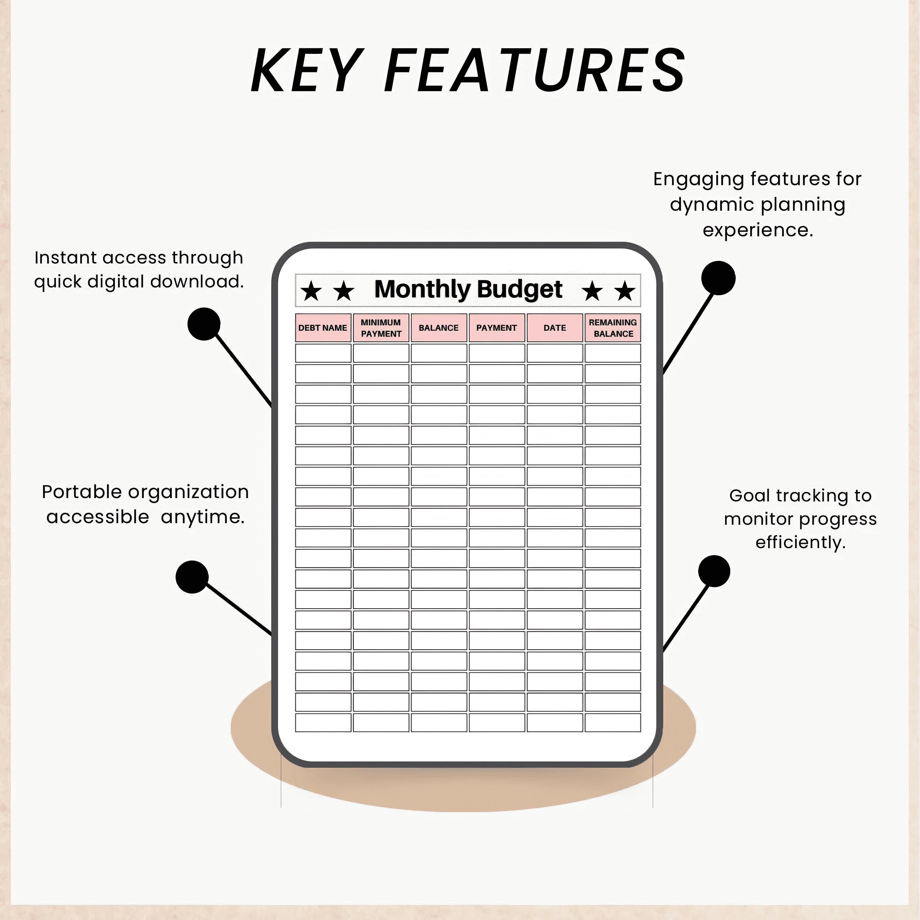 Busy Mom Digital Planner Home Management Printable Ultimate Life ...