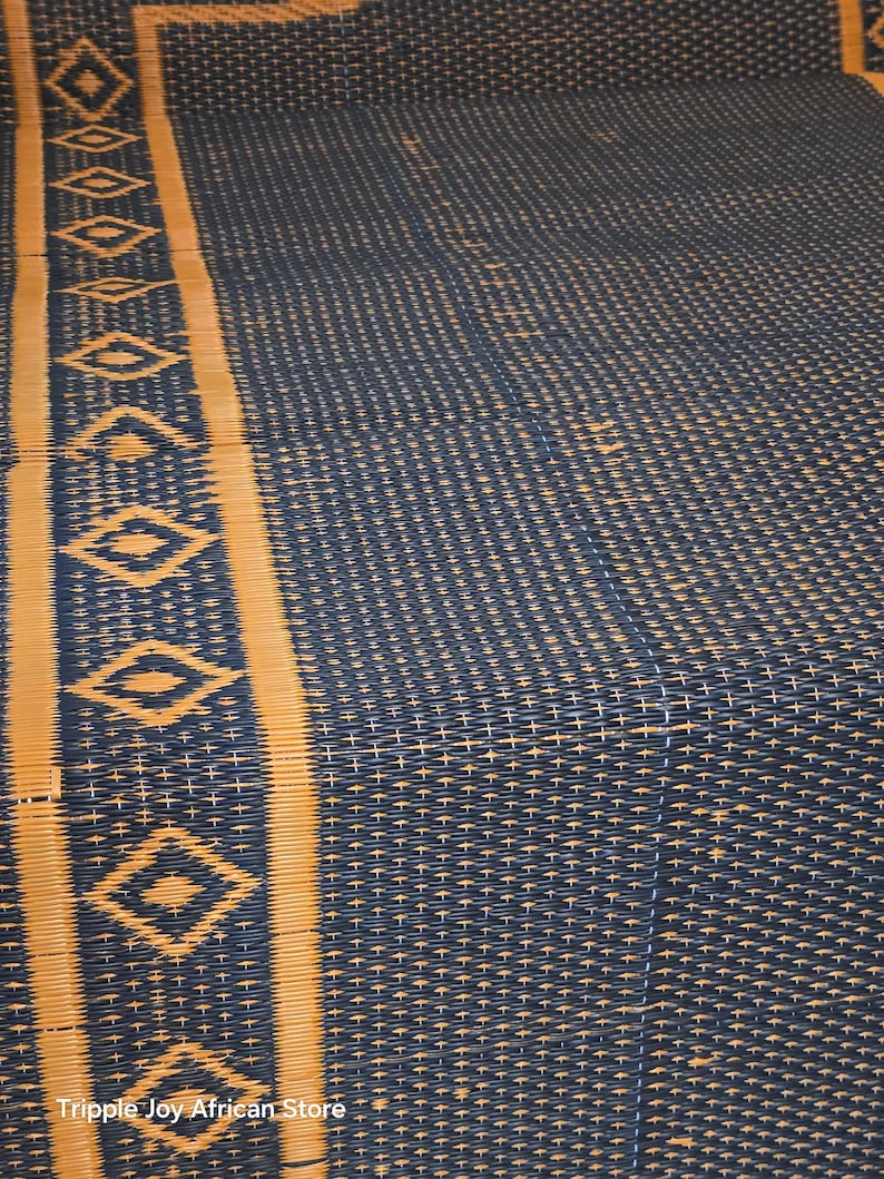 African Mat Pattern Large African Plastic Picnic Mat: Indoor Outdoor Decor (102x60 Inch) - Etsy