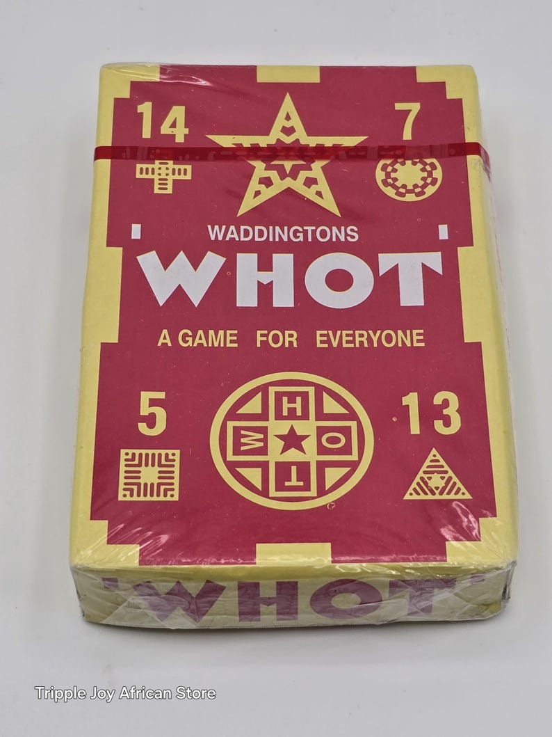 Whot Game Card - Etsy