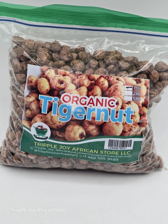 Organic Tigernut - Etsy